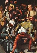  Matthias  Grunewald The Mocking of Christ oil painting reproduction